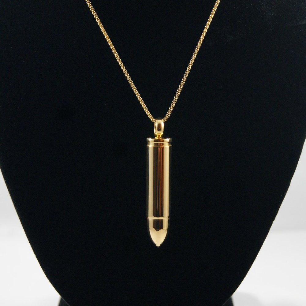 Bullet Necklace | Gold - New!